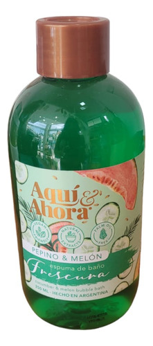 Espuma De Baño Jabón Líquido Aquí Y Ahora 250ml 