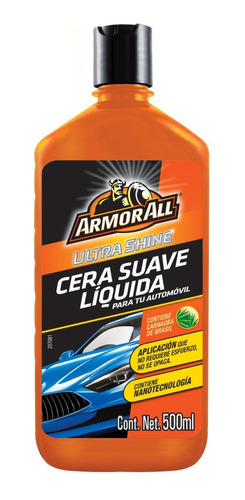 Cera Suave Liquida Para Autos Armorall Ultra Shine 500ml