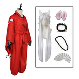 Disfraces De Cosplay De Anime De Inuyasha: Peluca, Zapatos,