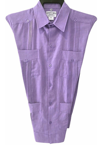 Guayabera De Lino Modelo Tradicional Cubano