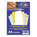 Papel Casca De Ovo A4 180g Texturizado 50 Folhas Off Paper