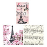 Servilletas Decoupage Torre Eiffel Paris Laura Craft