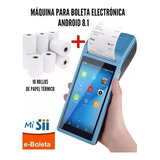 Maquina Boleta Electronica +10 Rollito Impresora Termica Pos