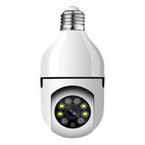 Camera Wifi Lampada Segurança 360 Ip Full Hd Visão Noturna