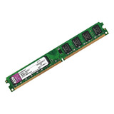 Memória Pc Desktop Kingston 2gb Ddr2 800mhz Pc2 6400 Kvr800