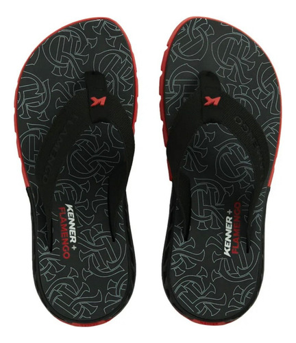 Chinelo Kenner Rakka Flamengo Dtk Original Promoção 35 A 44