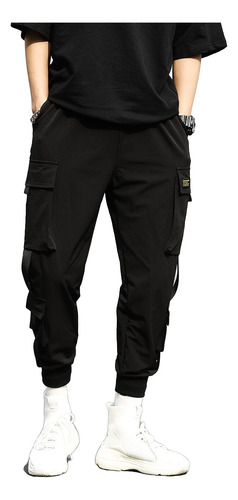 Pantalones Cargo De Estilo Hip Hop Para Hombre Y Mujer