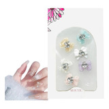 Moños Perlas Coquette Para Decoracion De Uñas Color Moño Coquette Con Cristal
