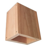 Lampara Aplique De Pared De Madera Nordico Unidireccional 