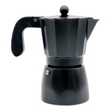 Cafetera Italiana Oroley Touareg 9 Tazas Color Negro