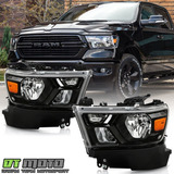 Par Faros Negro Interior Ram 1500 Lone 2022 3.0l