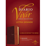 Biblia Rvr60 Del Diario Vivir Sentipiel Café/claro L Gde