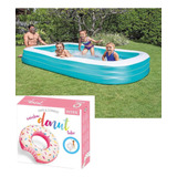 Piscina Familiar Extra Grande Inflable Alberca +regalo