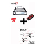 Kit Canastilla Acero + Par Barras Aluminio Mazda