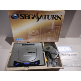 Sega Saturn Long Box Serial Batendo Na Caixa Otimo Estado 
