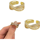 Anillo Adelgazante Detox Ajustable Anillo Simple 2pc