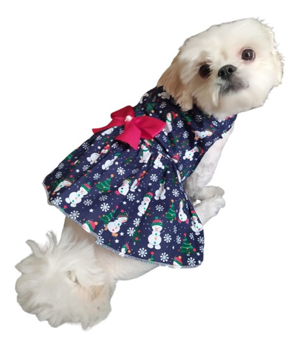 Vestido Natal Roupa Para Cachorro Roupa Para Pet Pequeno Top