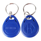 10 X Tag Rfid Azul 125 Khz