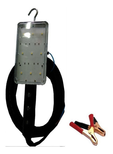 Lampara Portatil 9 Led 12 Volt  Alta Iluminacion Nacional