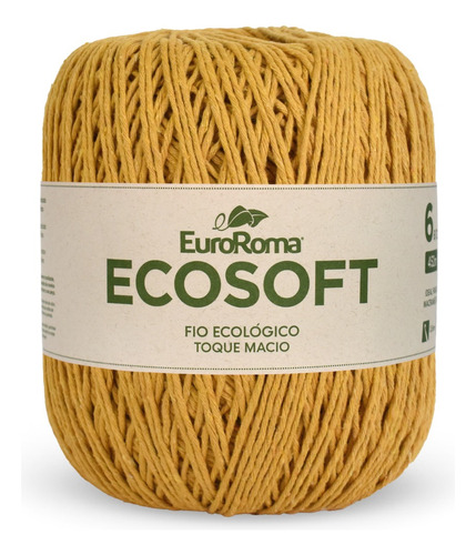 Barbante Euroroma Ecosoft 422g 452m N° 6 - Escolha A Cor