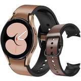 Correa Cuero + Silicona Para Samsung Galaxy Watch 4/watch 5
