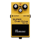 Pedal De Efecto Boss Sd1w Super Overdrive Waza Caja Cerrada