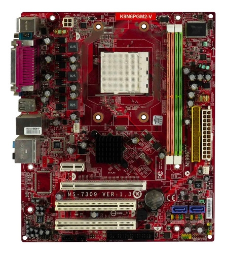 Combo Board Msi K9 + Amd Phenom X3 + 4gb Ram