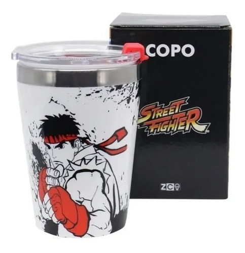 Copo Viagem Snap Street Fighter Ryu 300ml