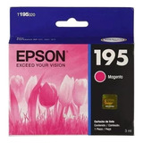 Cartucho Original Epson Magenta 195 T195 Xp101 Xp201 Xp211