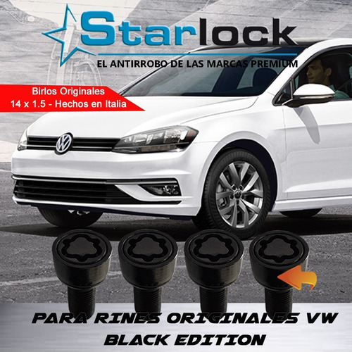 Kit De Seguridad Para Rines 14 X 1.5 Volkswagen Golf