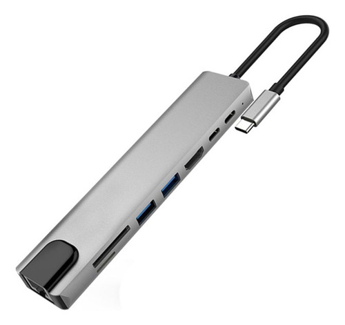 Hub Tipo C A Usb-c, Puerto Usb 3.0, 4k, Adaptador Hdmi Rápid