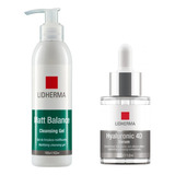  Kit Matt Balance Cleansing Gel + Hyaluronic 4d Serum Lidher