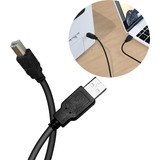 Cable Usb 2.0 Para Impresora Proyector Multifuncional 1.3mts