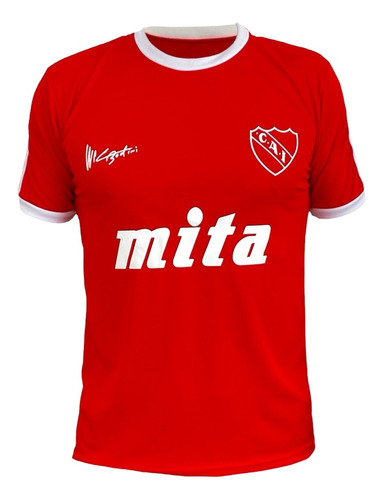 Camiseta Independiente Homenaje Bochini Retro