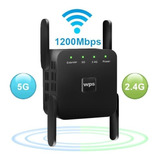 Extensor S/fio 4 Antenas - Wifi 1200mbps Dupla Freq. 2.4g/5g