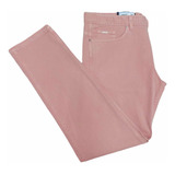 Pantalón Hugo Boss Delaware Slim Fit Color Rosa