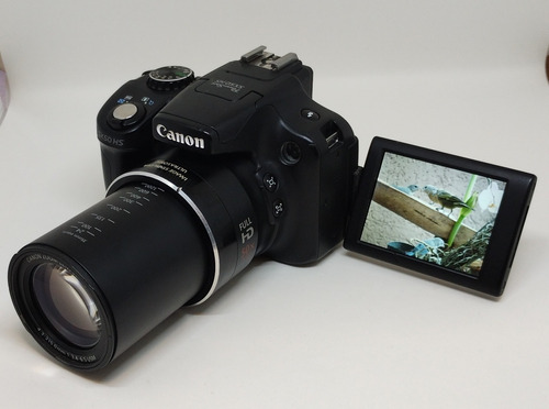 Câmera Canon Sx50hs Tela Move - Youtuber - Video Fullhd