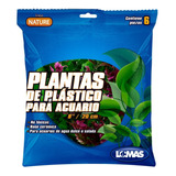 Plantas Artificiales Decoración 20cm Peces Pecera Acuario