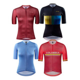 Jersey Camiseta Para Ciclismo Mujer Suarez Performance