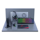 Combo Gamer Onikuma 5en1 Mouse+teclado+diadema+pad+soporte