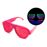 Lentes Audioritmico Luz Led Recargable Antro Rave Fiesta A28