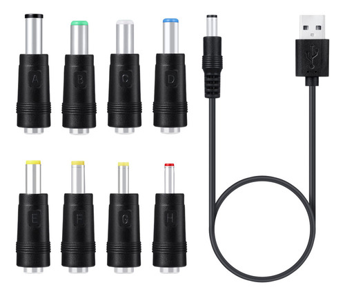 Em 1 Porta Usb De 5v Para Dc 5,5x2,1 Mm 3,5 Mm 4,0 Mm 4,0 Mm