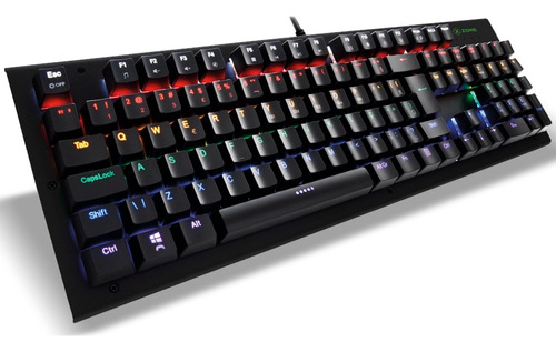 Teclado Gamer Mecânico X Zone Gtm-01 Switch Outemu Led Blue