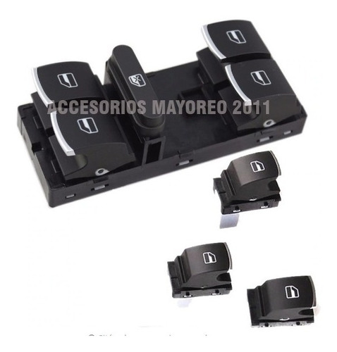 Kit Switch Control Maestro Y Botones  Jetta Mk6 A6 Bora