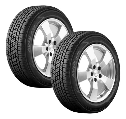 Dupla Llanta 205/55r16 Yokohama Avid S34m 89v Msi