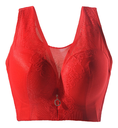 P Bra, Ropa Interior Femenina, Delgada, Talla Grande, Sin Ac