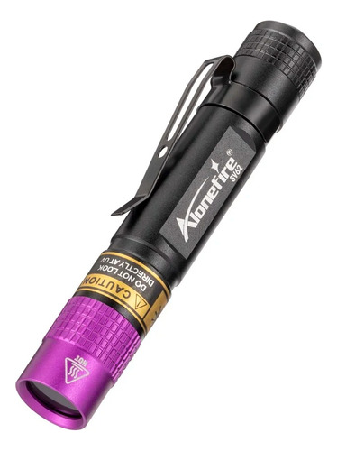 Mini Lanterna Penlight Led Uv 395nm Ultravioleta Luz Negra 