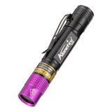 Mini Lanterna Penlight Led Uv 395nm Ultravioleta Luz Negra 