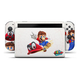 Skin Para Nintendo Switch Oled Adesivo - Modelo 010