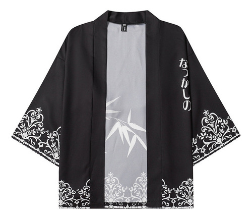 Summer Robe, Kimono Japonés, Tipo Cárdigan, Para Hombre, De